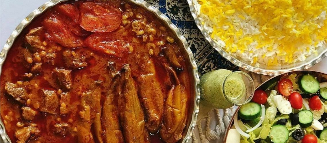 قیمه بادمجان