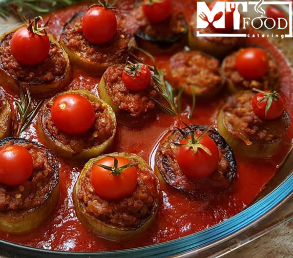 خوراک گوشت و بادمجان