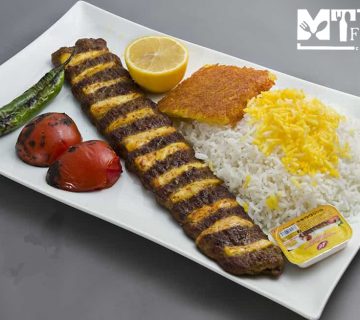 چلو کباب لقمه نگینی