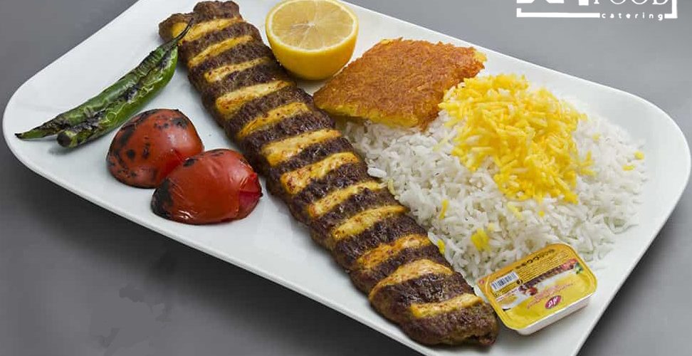 چلو کباب لقمه نگینی
