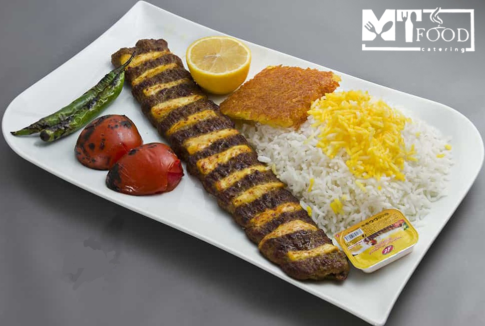 چلو کباب لقمه نگینی